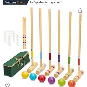 Croquet set